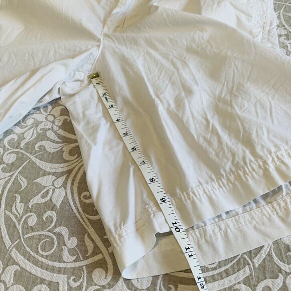 Izod Saltwater Shorts Men 38 Ivory 10" inseam Cotton Pocket Preppy Comfy Outdoor - Picture 6 of 13